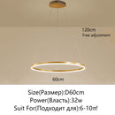 Axyaa Modern LED Pendant Chandelier for Living Room Restaurant Bedroom Lighting