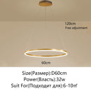 Axyaa Modern LED Pendant Chandelier for Living Room Restaurant Bedroom Lighting
