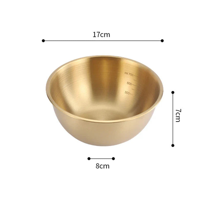 Axyaa Stainless Steel Ramen Bowl - Stylish Kitchen Tableware and Utensil