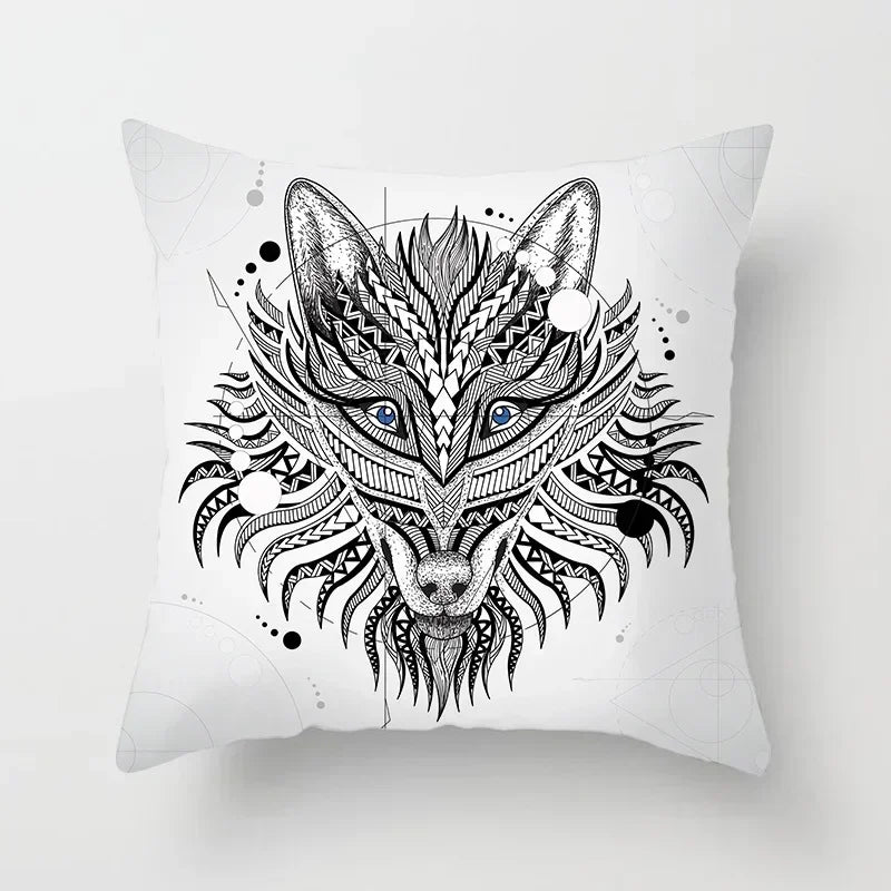 Axyaa Cartoon Animal Design Pillowcase 45*45cm