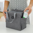 Axyaa Insulated Lunch Bag with Large Capacity and Double Side Pocket
