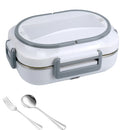 Axyaa Electric Heating Lunch Box 1L Warmer Container 110V 220V 24V 12V
