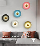 Axyaa LED Circle Wall Lamp for Home Decor