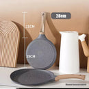 Axyaa 3-Layer Non-Stick Frying Pan for Eggs, Steak, Pancakes - Versatile Kitchen Cookware