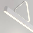 Axyaa Nordic Cream Eye Protection Pendant Light: Simple Modern LED Dining Room Fixture