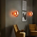 Axyaa Nordic Rose Gold LED Wall Lamp for Indoor Spaces