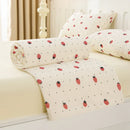 Axyaa Silky Cooling Blanket Lightweight Double-Sided Quilt Ice Silk Duvet Comforter