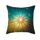Axyaa Starburst Pattern Throw Pillow Covers for Sofa, Bedroom, Car