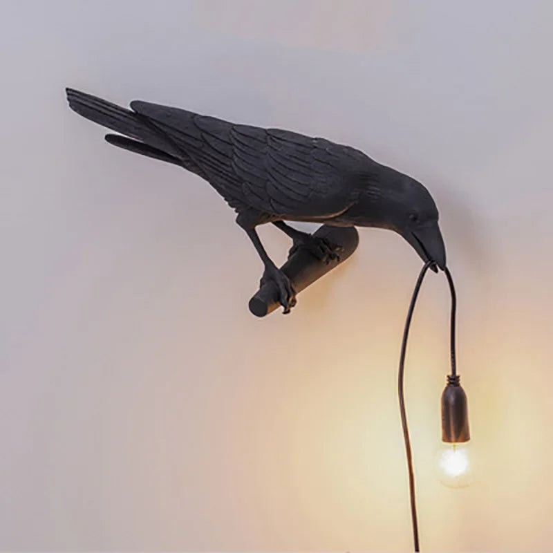 Axyaa Nordic Lucky Bird Table Lamp Resin Home Decor Lighting