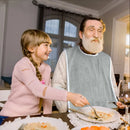 Axyaa Adult Bibs for Elderly - Adjustable, Machine Washable & Stylish