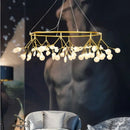 Axyaa Modern Firefly Round Chandelier Living Room Pendant Lamp