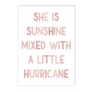 Axyaa Rainbow Sun Moon Star Nursery Canvas Painting - Nordic Kids Room Decor