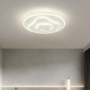 Axyaa Cloud LED Chandelier: Modern Iron Art Ceiling Lamp for Home Decor