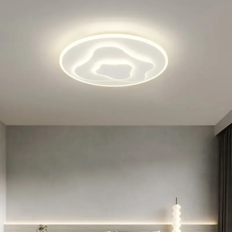 Axyaa Cloud LED Chandelier: Modern Iron Art Ceiling Lamp for Home Decor
