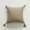 Axyaa Tassel Cushion Cover 45x45cm Light Luxury Sofa Pillow Case