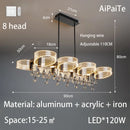 Axyaa Luxury Nordic Chandelier for Modern Living Room, Bedroom, and Restaurant