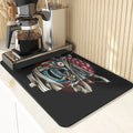 Axyaa Halloween Style Silicone Kitchen Mat