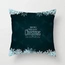 Axyaa Festive Green Christmas Polyester Bedspread Set