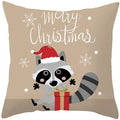 Axyaa Cute Animal Christmas Pillow Case for Home Sofa Chair Decor
