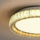 Axyaa Crystal Ceiling Light | Dimmable LED Fixture for Bedroom & Living Room