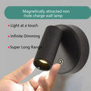 Axyaa RGB3 Color Spotlight Night Light Wall Lamp LED Reading Bedside Adjust