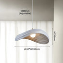 Axyaa Cream Style Metal Pendant Chandelier Scandinavian Nordic Living Room Dećor