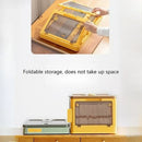 Xl Clothes Storage Box Organizer with Lid, Wheels & Stackable Design by Axyaa