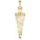 Axyaa Crystal Chandelier for Modern Duplex Living Room