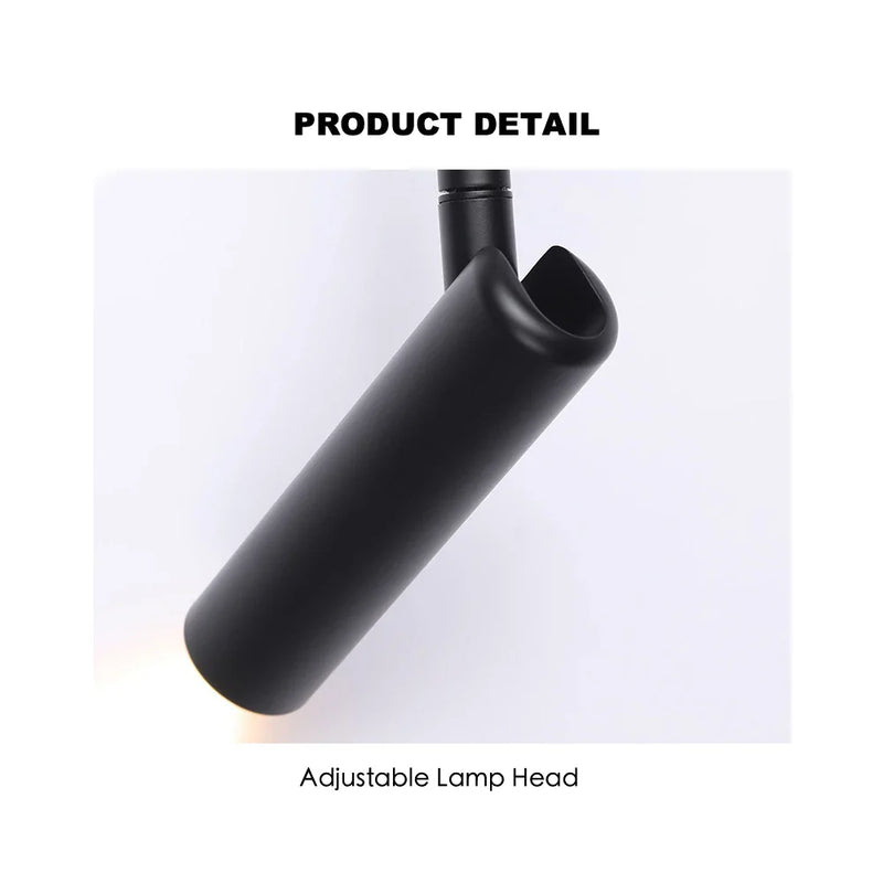 Axyaa Nordic LED Wall Lamp 7W 3W  Bedside Spotlight Chandelier