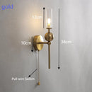 Nordic Glass Wall lamp by Axyaa for Living Room, Bedroom, Hallway & Hotel Lighting
