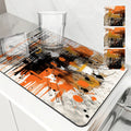 Axyaa Geometric Lines Absorbent Drying Mat