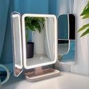 Axyaa Touch Screen Smart Mirror, LED Beauty Light, Foldable Portable Makeup Mirror