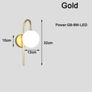 Nordic LED Wall Lights with G9 Bulb - Axyaa Wall Sconce for Bedroom, Living Room