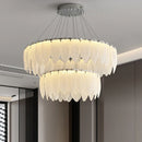 Axyaa LED Pendant Chandeliers for Modern Living and Dining Room Lighting