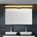 Axyaa Acrylic Mirror LED Bathroom Wall Light Strip Sconces for Modern Home Decors