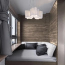 Axyaa Glass Pendant Ceiling Lamp for Living Dining Room