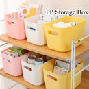 Axyaa Set of 10 Plastic Storage Boxes for Home Organization
