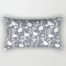 Axyaa Nordic Grey White Geometric Square Pillowcase for Home Decor