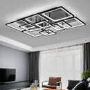 Nordic Black LED Ceiling Lamp for Modern Living Room, Bedroom, Study, Dining Room by Axyaa