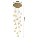 Axyaa Nordic Stair Chandelier Pendant Lights for Living, Bedroom, and Dining Room