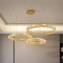 Axyaa Crystal LED Chandeliers: Modern Luxury Lighting for Living & Dining Room