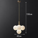 Axyaa Nordic Pendant Ceiling Light Chandelier for Dining & Living Room