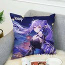 Axyaa Genshin Impact Pillow Covers 45x45 Fall Decor Sofa Cushion Pillowcase