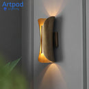 Retro Metal Wall Lamp by Axyaa: Modern American Bedside Light for Living Room, Dining Hallway