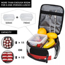 Axyaa Mickey Mouse Insulated Lunch Bag - Portable Thermal Bento Box