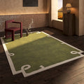 Axyaa French Style Retro Luxury Living Room Rug - Anti-slip Soft Mat