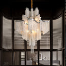 Axyaa Luxury LED Ceiling Pendant Chandeliers for Duplex Staircase & Dining Room