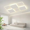 Axyaa Nordic Cream LED Ceiling Lamp Chandelier