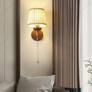 Axyaa LED Retro Cable Switch Wall Lamp for Living Room & Bedroom