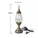 Axyaa Handmade Turkish Table Lamp Plain Light LED Night Lamp for Bedroom